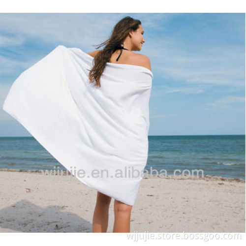 Microfiber suede beach towel
